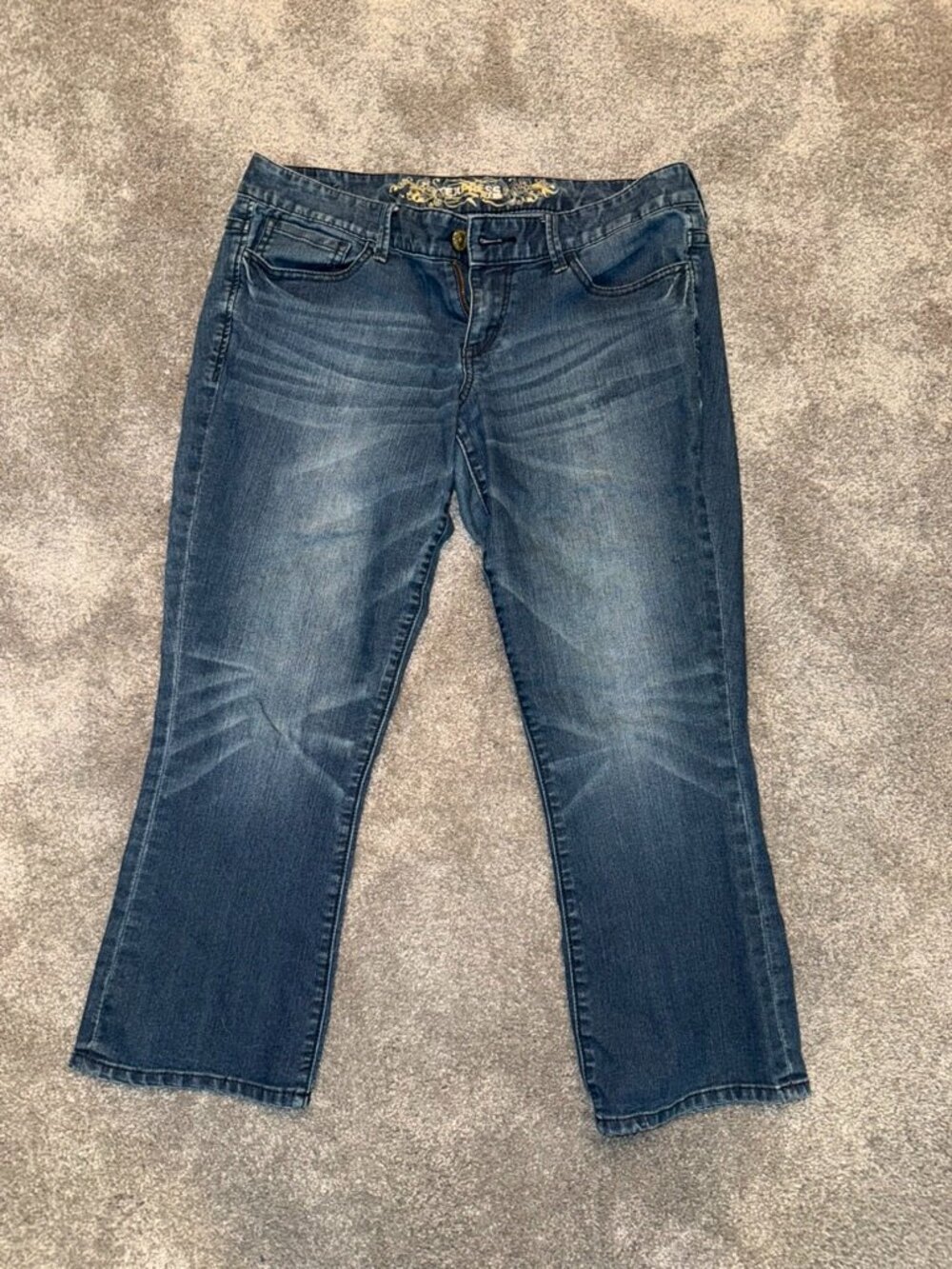 Express Stella Cropped Jeans
